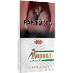 Белорусские сигареты Корона Super Slims Menthol