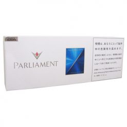 Японские сигареты Parliament Aqua Blue 100's
